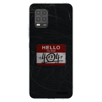 Picasee silikonski prozorni ovitek za Xiaomi Mi 10 Lite - HELLO 404