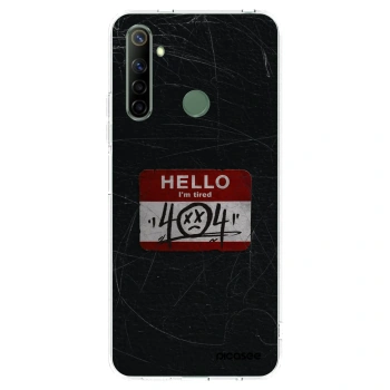 Picasee silikonski prozorni ovitek za Realme 6i - HELLO 404