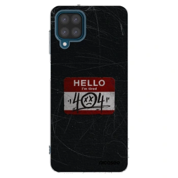 Picasee silikonski prozorni ovitek za Samsung Galaxy A12 A125F - HELLO 404