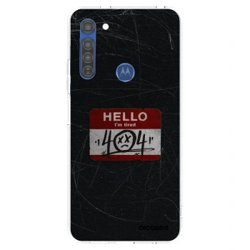 Ovitek za Motorola Moto G8 - HELLO 404