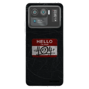 Picasee silikonski prozorni ovitek za Xiaomi Mi 11 Ultra - HELLO 404