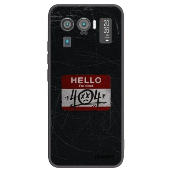 Picasee silikonski črni ovitek za Xiaomi Mi 11 Ultra - HELLO 404