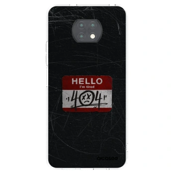 Picasee silikonski prozorni ovitek za Xiaomi Redmi Note 9T - HELLO 404