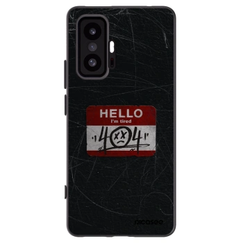 Picasee silikonski črni ovitek za Xiaomi 11T - HELLO 404