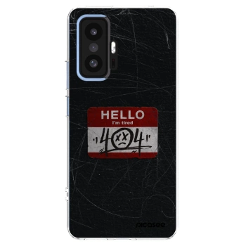 Picasee silikonski prozorni ovitek za Xiaomi 11T Pro - HELLO 404