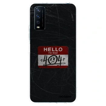 Picasee silikonski prozorni ovitek za Vivo Y11s - HELLO 404