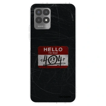 Picasee silikonski prozorni ovitek za Realme 8i - HELLO 404