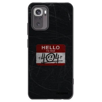 Picasee silikonski črni ovitek za Xiaomi Redmi Note 11S 4G - HELLO 404