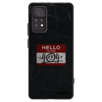 Picasee silikonski črni ovitek za Xiaomi Redmi Note 11 Pro - HELLO 404