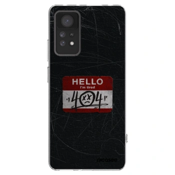 Picasee silikonski prozorni ovitek za Xiaomi Redmi Note 11 Pro 5G - HELLO 404