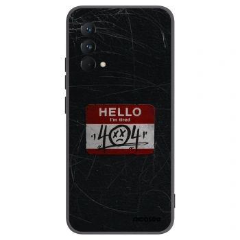 Picasee silikonski črni ovitek za Realme GT Master Edition 5G - HELLO 404