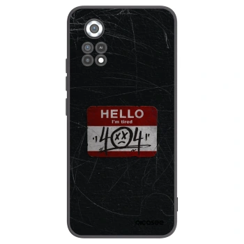 Picasee silikonski črni ovitek za Xiaomi Poco X4 Pro 5G - HELLO 404