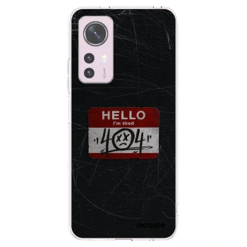 Picasee silikonski prozorni ovitek za Xiaomi 12 - HELLO 404