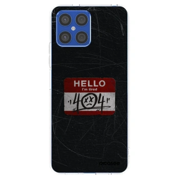 Picasee silikonski prozorni ovitek za Honor X8 4G - HELLO 404