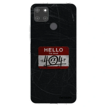 Picasee silikonski prozorni ovitek za Realme C21Y - HELLO 404