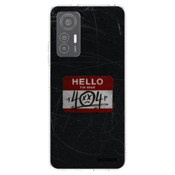 Picasee silikonski prozorni ovitek za Xiaomi 12 Lite - HELLO 404