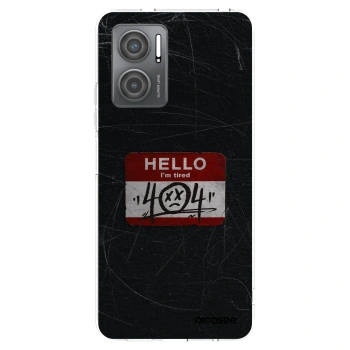 Picasee silikonski prozorni ovitek za Xiaomi Redmi 10 5G - HELLO 404