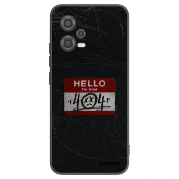 Picasee silikonski črni ovitek za Xiaomi Poco X5 - HELLO 404