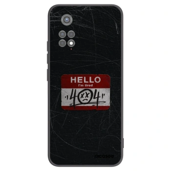 Picasee silikonski črni ovitek za Xiaomi Redmi Note 11S 5G - HELLO 404