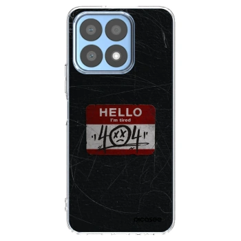 Picasee silikonski prozorni ovitek za Honor X8a - HELLO 404