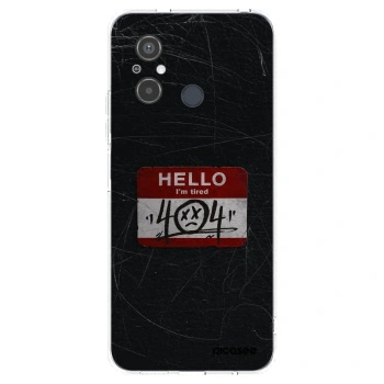 Picasee silikonski prozorni ovitek za Xiaomi Redmi 12C - HELLO 404