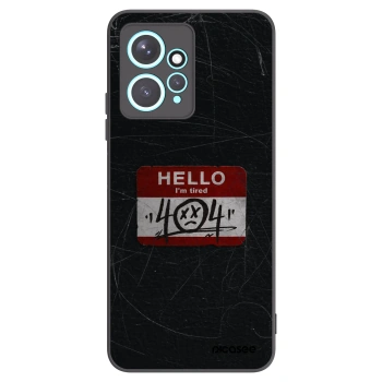 Picasee silikonski črni ovitek za Xiaomi Redmi Note 12 4G - HELLO 404