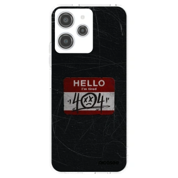 Picasee silikonski prozorni ovitek za Xiaomi Redmi 12 4G - HELLO 404