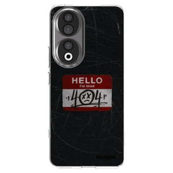 Picasee silikonski prozorni ovitek za Honor 90 5G - HELLO 404