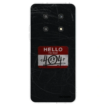 Picasee silikonski prozorni ovitek za Honor Magic4 Lite 5G - HELLO 404