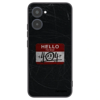 Picasee silikonski črni ovitek za Realme 10 4G - HELLO 404