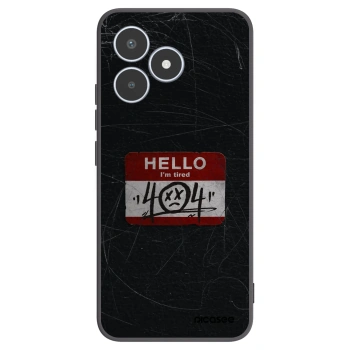 Picasee silikonski črni ovitek za Realme C53 - HELLO 404