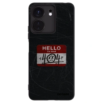 Picasee silikonski črni ovitek za Xiaomi Redmi 13C 4G - HELLO 404