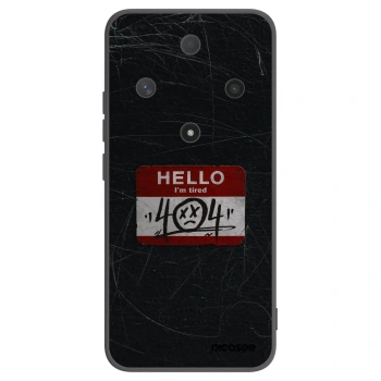 Picasee silikonski črni ovitek za Honor Magic6 Lite 5G - HELLO 404