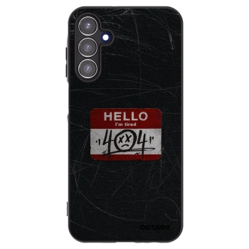 Picasee silikonski črni ovitek za Samsung Galaxy A15 A156B 5G - HELLO 404