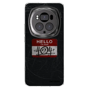 Picasee silikonski prozorni ovitek za Honor Magic6 Pro - HELLO 404
