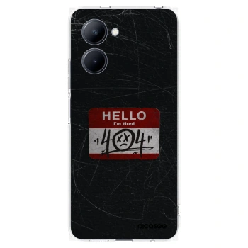 Picasee silikonski prozorni ovitek za Realme C33 (2023) - HELLO 404