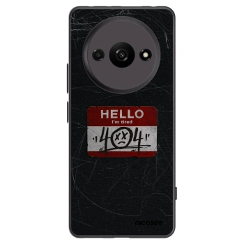 Picasee silikonski črni ovitek za Xiaomi Redmi A3 - HELLO 404