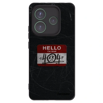 Picasee silikonski črni ovitek za Xiaomi Redmi Note 14 5G - HELLO 404
