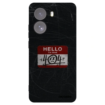 Picasee silikonski črni ovitek za Xiaomi Poco X7 - HELLO 404