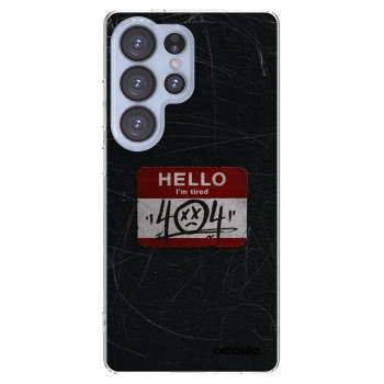 Picasee silikonski prozorni ovitek za Samsung Galaxy S25 Ultra 5G - HELLO 404