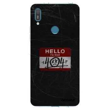 Picasee silikonski prozorni ovitek za Huawei Y7 2019 - HELLO 404