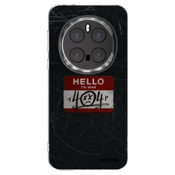 Picasee silikonski prozorni ovitek za Honor Magic7 Pro 5G - HELLO 404