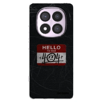 Picasee silikonski prozorni ovitek za Xiaomi Redmi Note 14 Pro 4G - HELLO 404