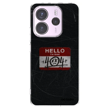 Picasee silikonski prozorni ovitek za Xiaomi Redmi Note 14 4G - HELLO 404