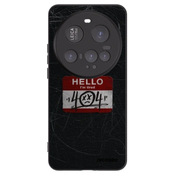 Picasee silikonski črni ovitek za Xiaomi 15 Ultra - HELLO 404