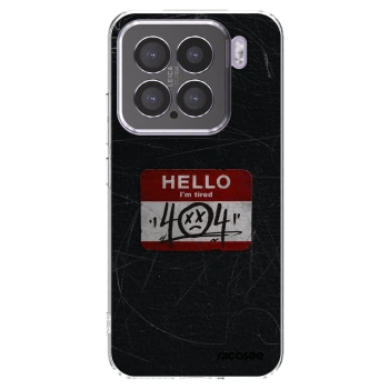 Picasee silikonski prozorni ovitek za Xiaomi 15 - HELLO 404