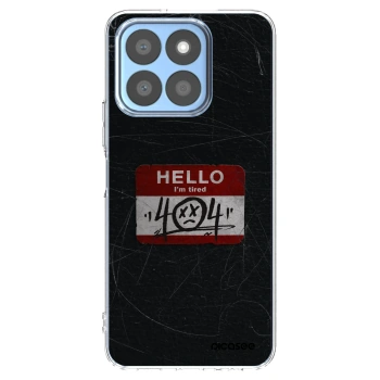 Picasee silikonski prozorni ovitek za Honor X8c - HELLO 404