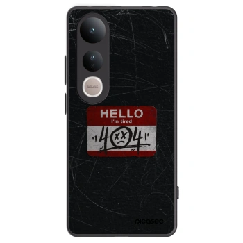 Picasee silikonski črni ovitek za Vivo V50 Lite 5G - HELLO 404