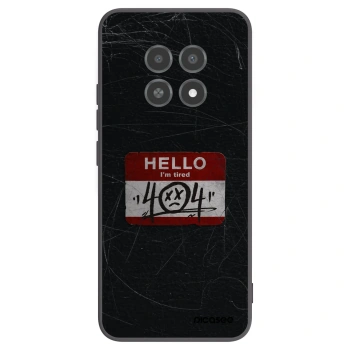 Picasee silikonski črni ovitek za Realme 12X - HELLO 404