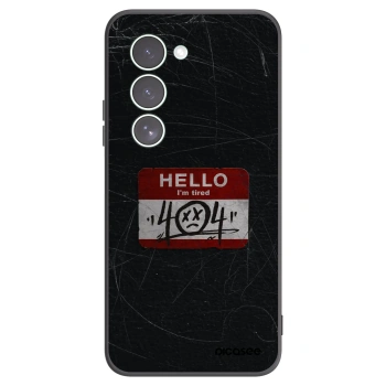 Picasee silikonski črni ovitek za Xiaomi Redmi 15 5G - HELLO 404